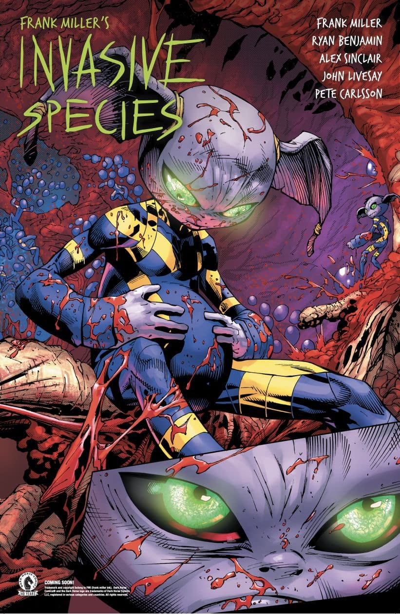 Frank Miller Launches New Comic Book, Invasive Species. At San Diego Comic-Con