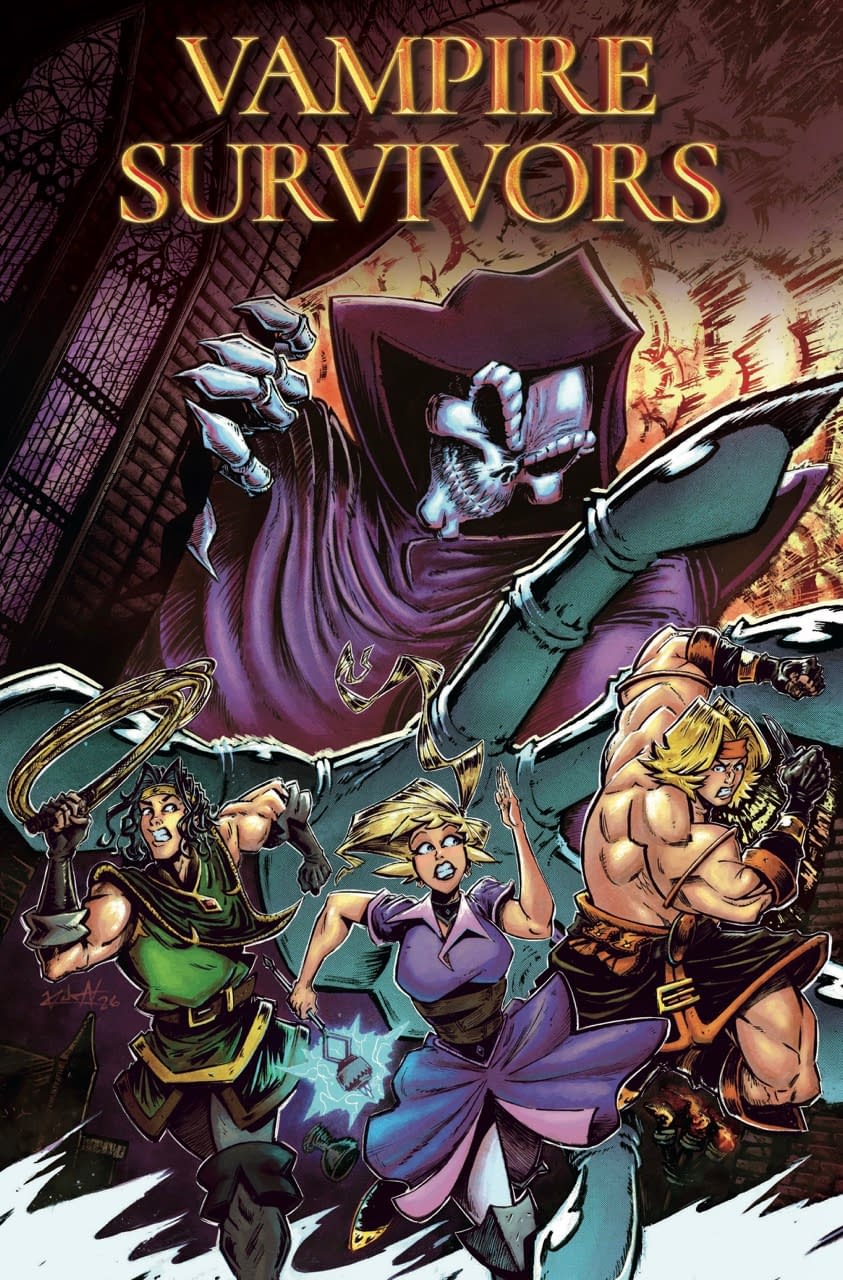 Vampire Survivors Gets Its Own Comic Book From Titan In September 2026