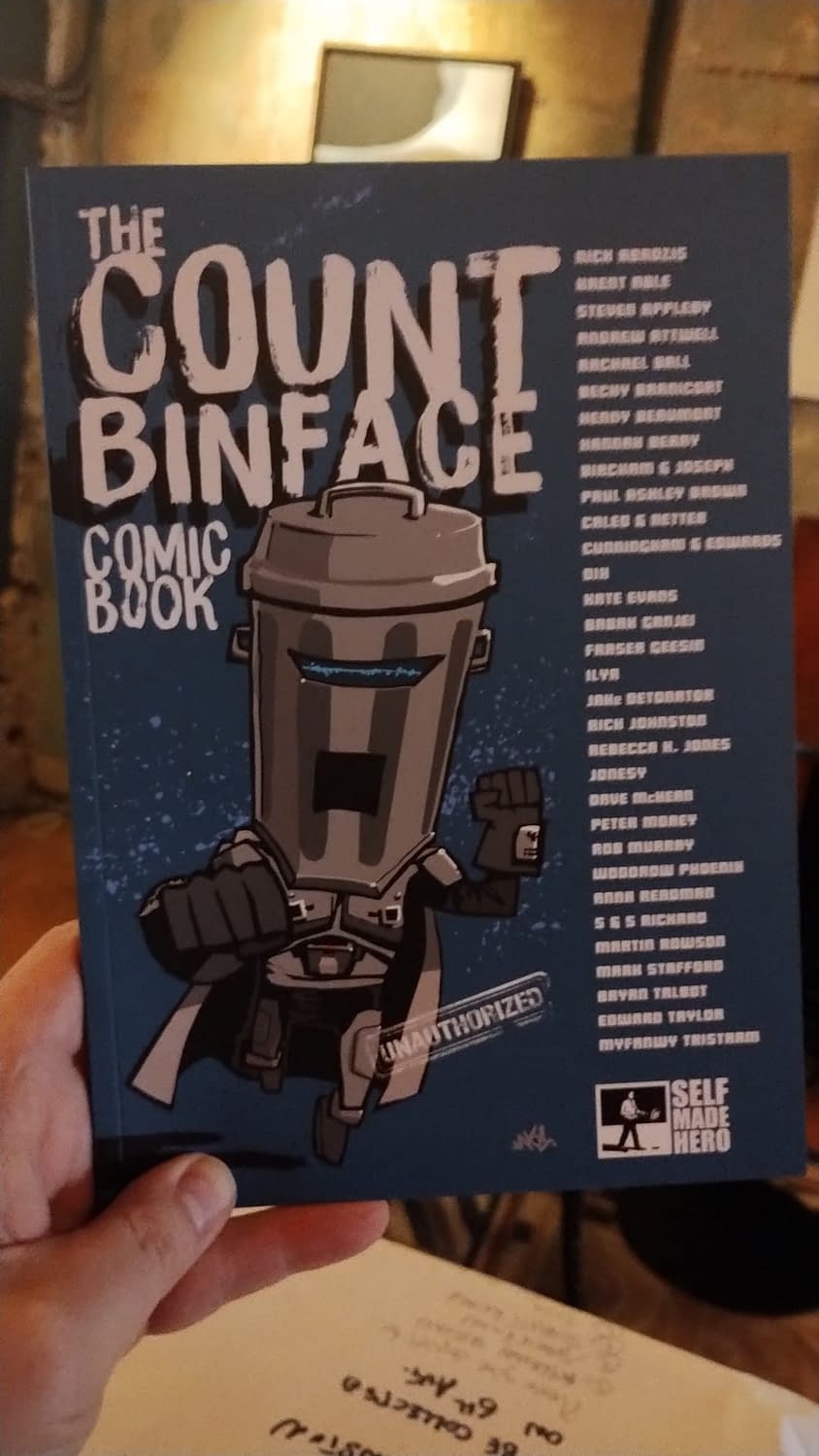 The Count Binface Comic Is Out And Here's The Proof