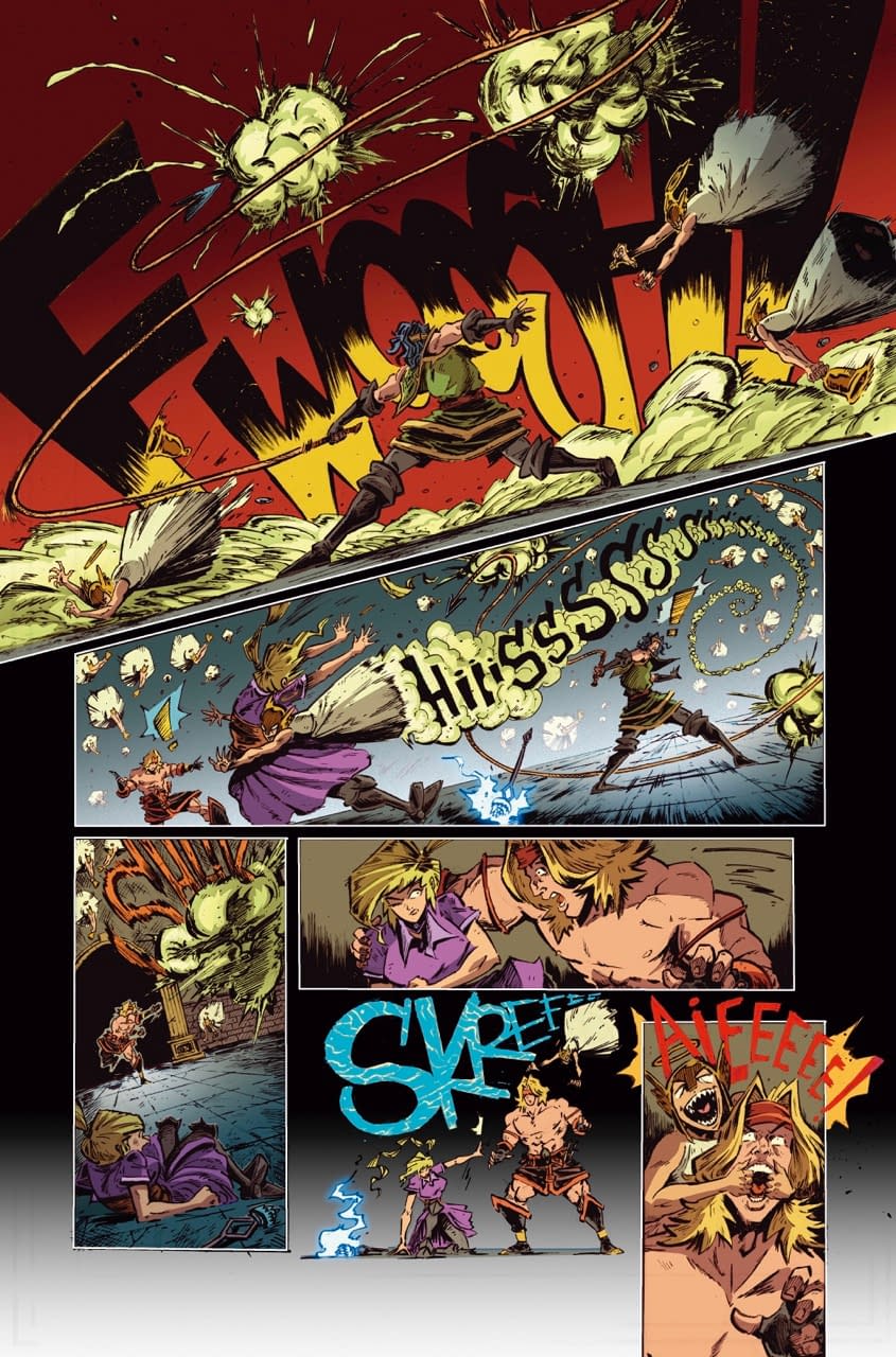 Vampire Survivors: The Comic by by David Hazan of the medieval noir comic series, Nottingham, and drawn by Jimmy Kucaj