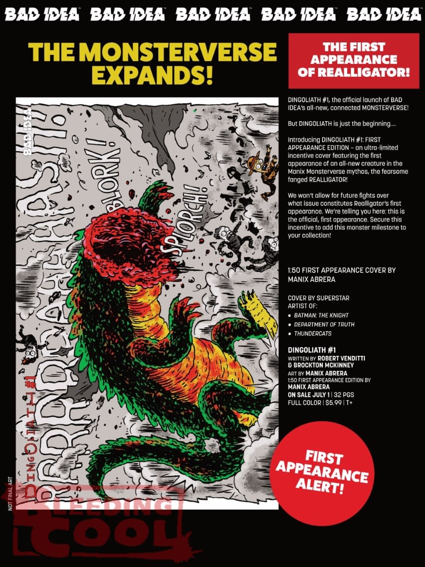 Bad Idea Comics July 2026 Full Solicits And Solicitations