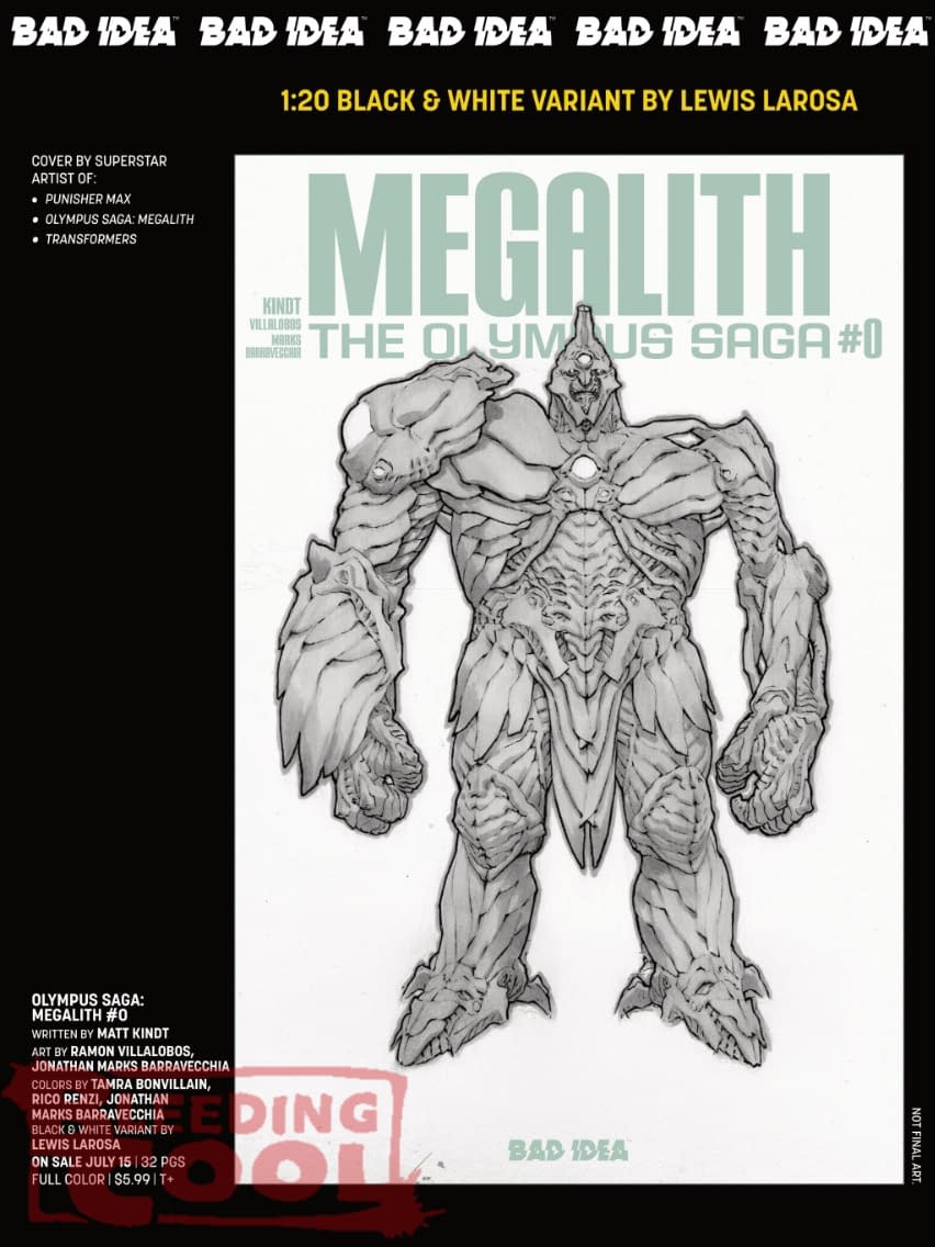 Bad Idea Comics July 2026 Full Solicits And Solicitations