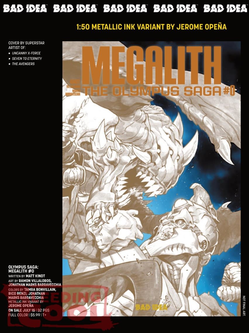 Bad Idea Comics July 2026 Full Solicits And Solicitations