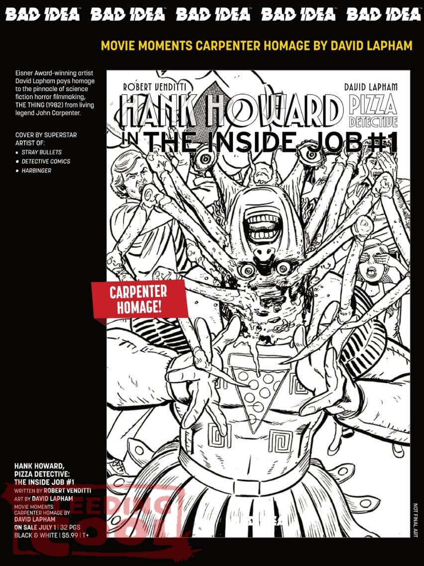 Bad Idea Comics July 2026 Full Solicits And Solicitations