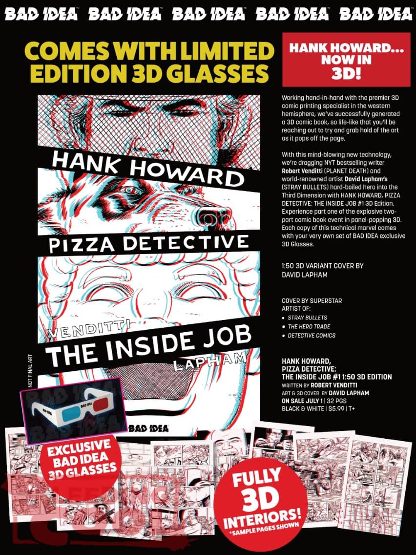 Bad Idea Comics July 2026 Full Solicits And Solicitations