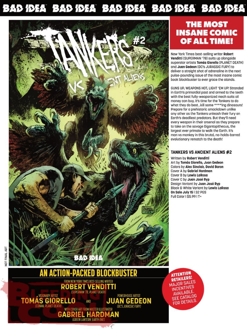 Bad Idea Comics July 2026 Full Solicits And Solicitations