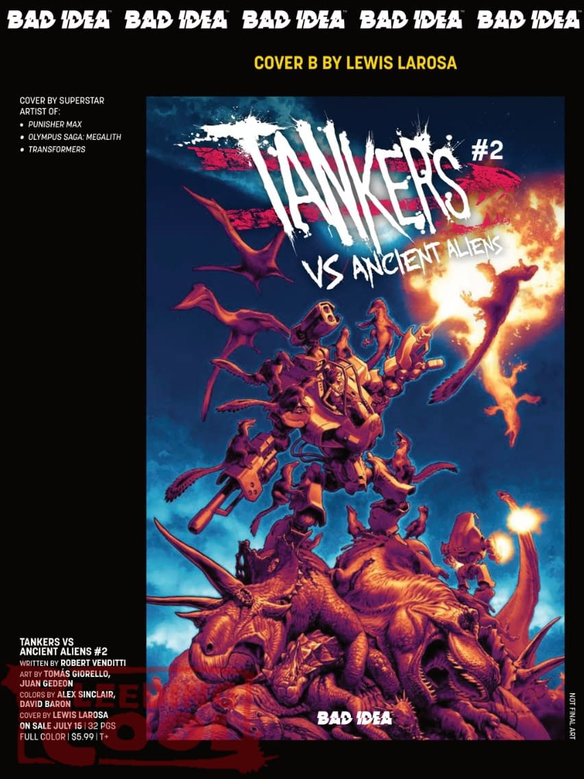 Bad Idea Comics July 2026 Full Solicits And Solicitations