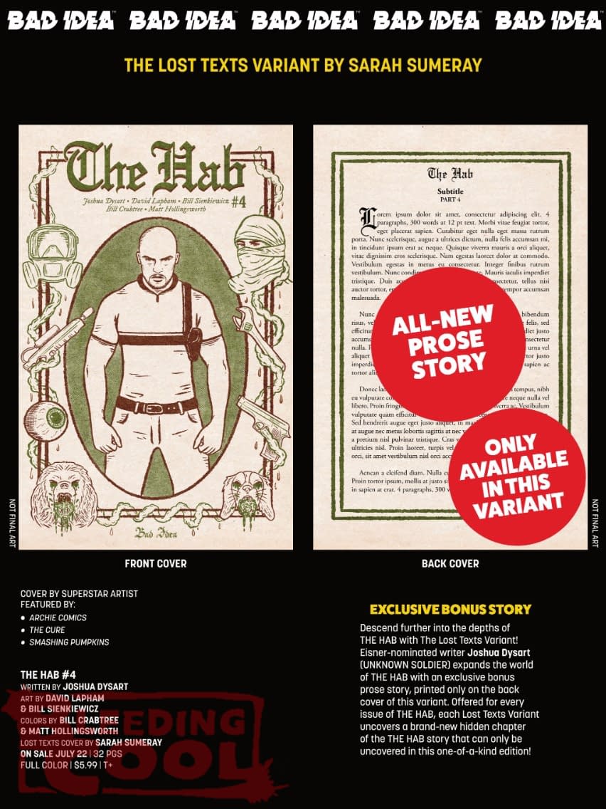 Bad Idea Comics July 2026 Full Solicits And Solicitations