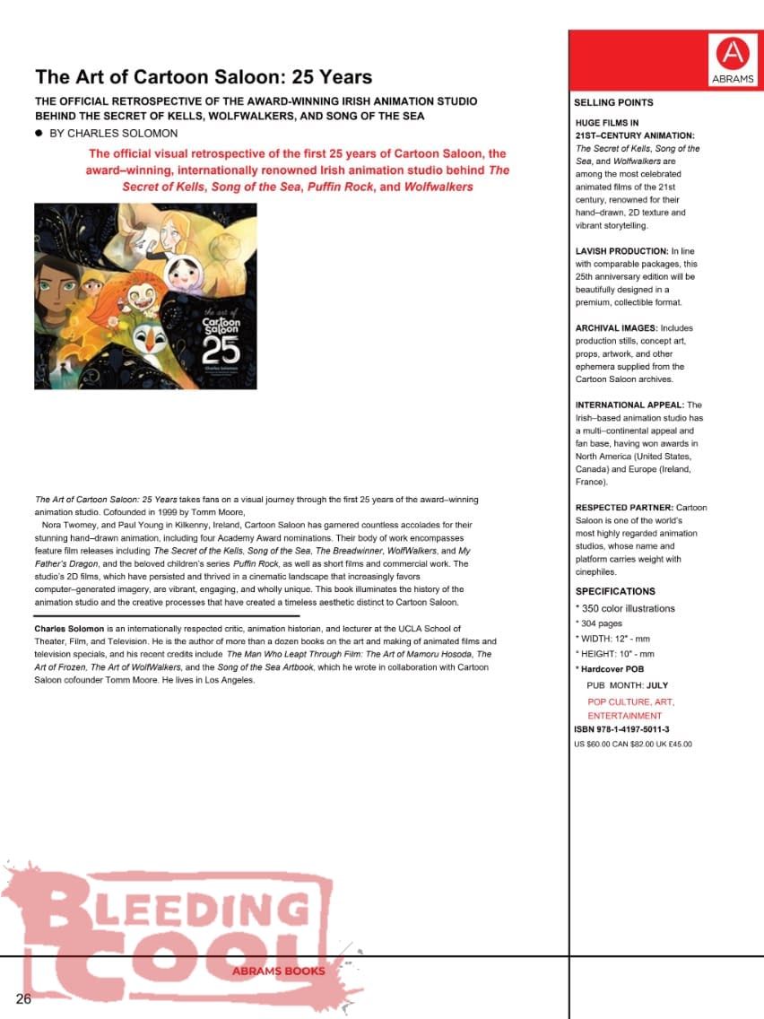 Abrams Books July 2026 Full Solicits And Solicitations