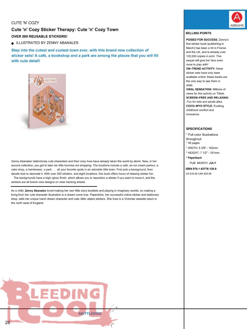 Abrams Books July 2026 Full Solicits And Solicitations