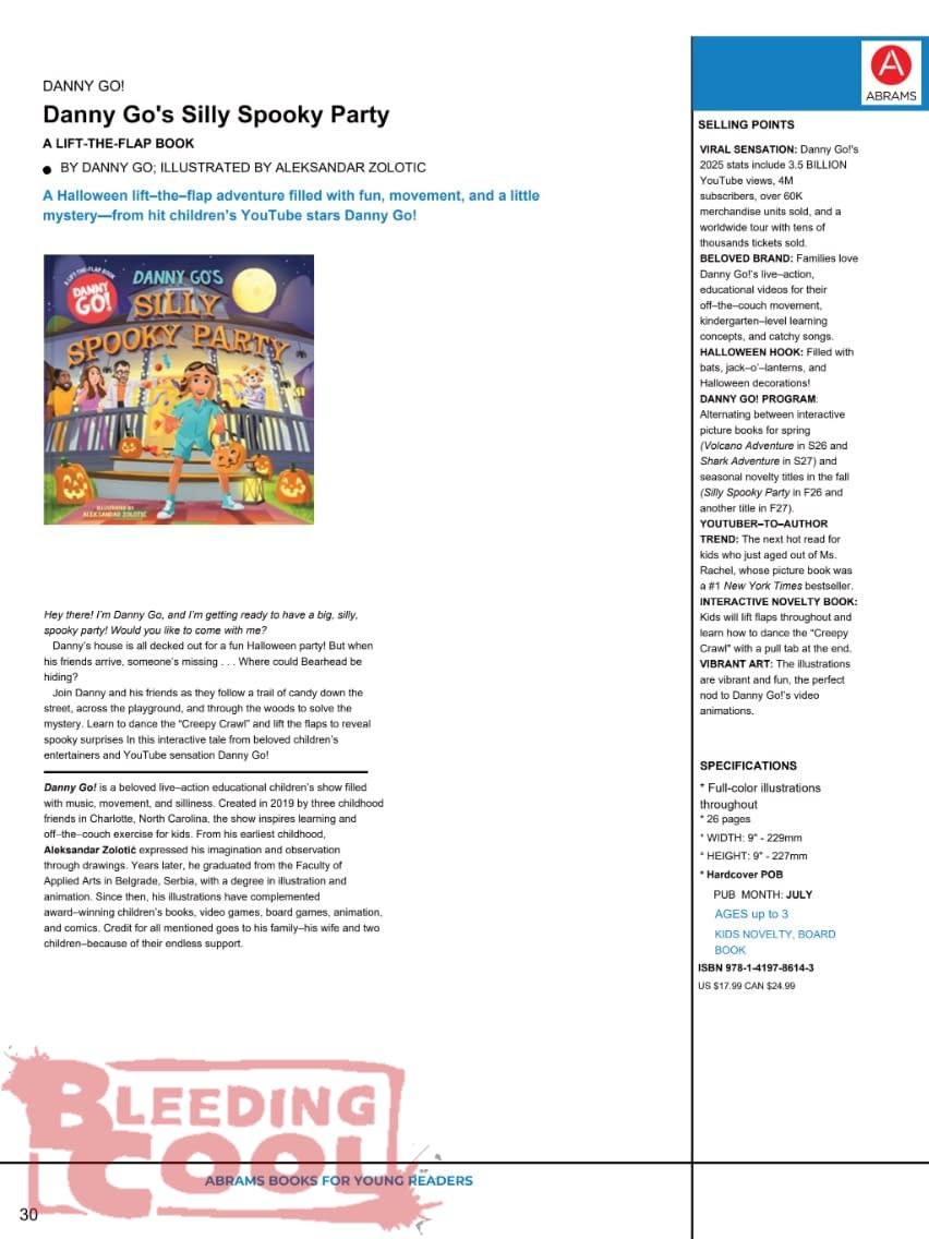 Abrams Books July 2026 Full Solicits And Solicitations