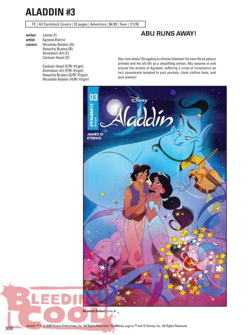 Dynamite July 2026 Full Solicits And Solicitations