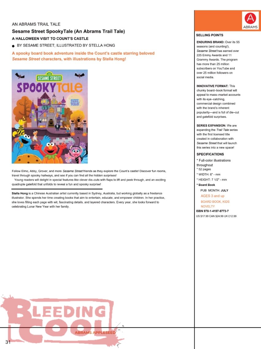 Abrams Books July 2026 Full Solicits And Solicitations