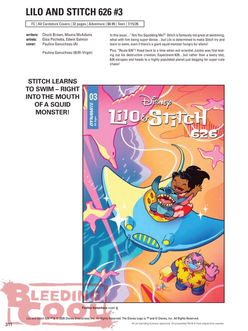 Dynamite July 2026 Full Solicits And Solicitations