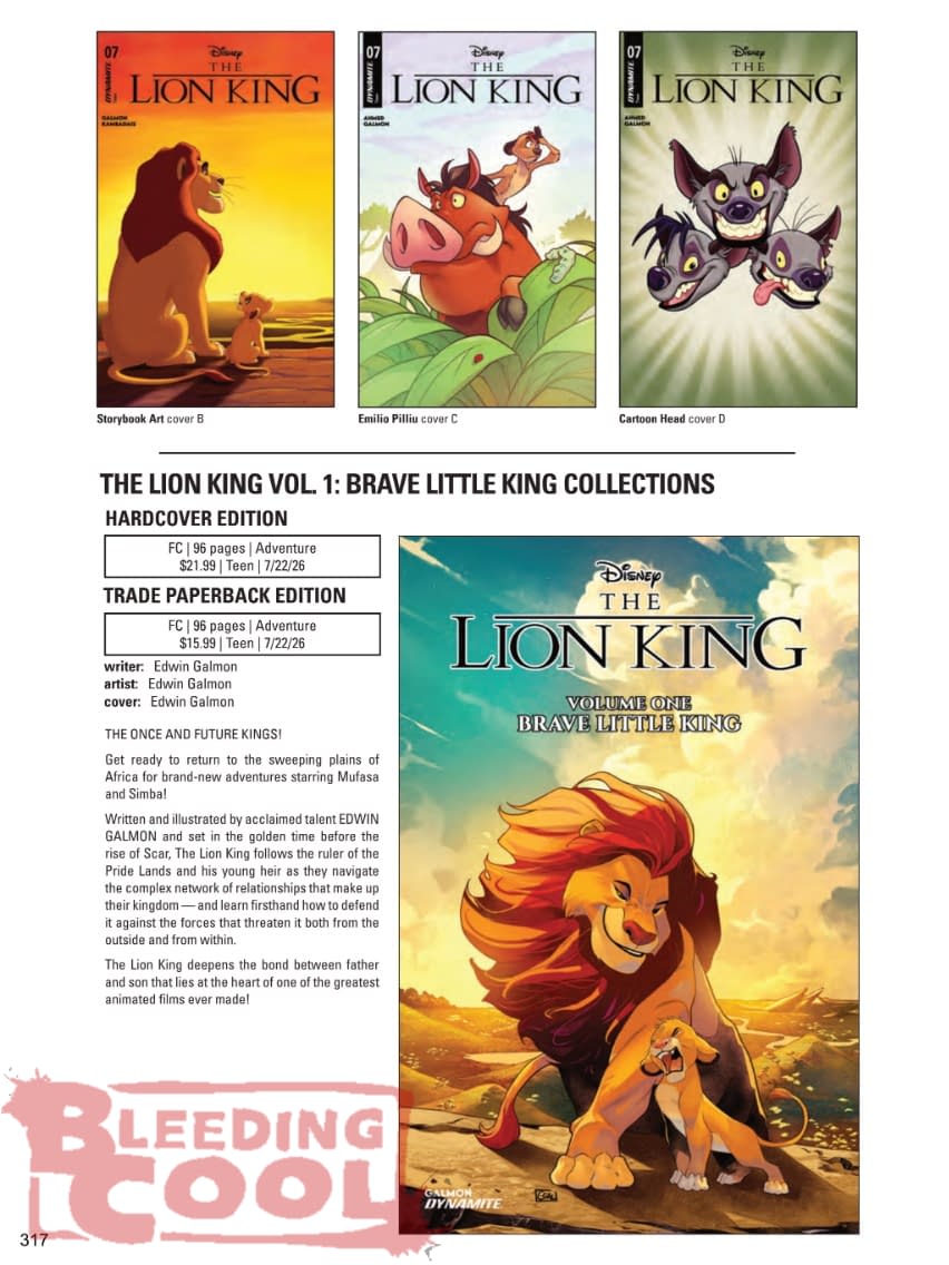 Dynamite July 2026 Full Solicits And Solicitations