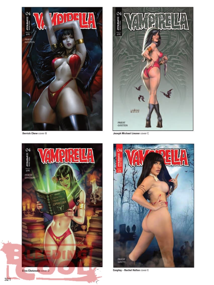 Dynamite July 2026 Full Solicits And Solicitations