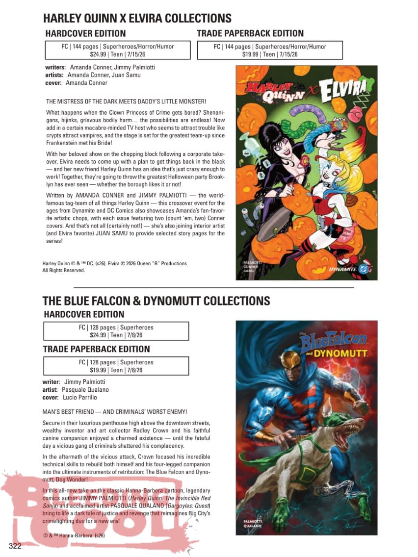 Dynamite July 2026 Full Solicits And Solicitations