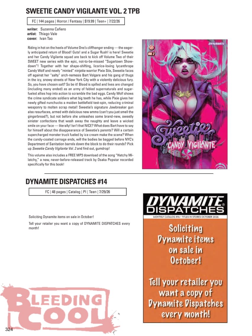 Dynamite July 2026 Full Solicits And Solicitations