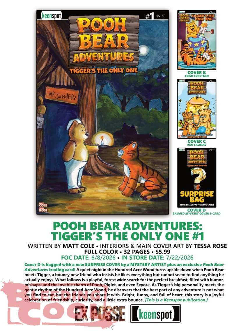 Keenspot July 2026 Solicits And Solicitations