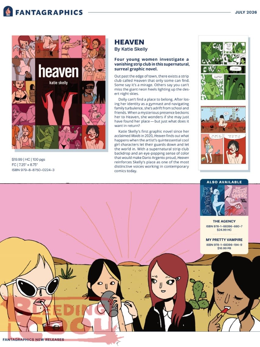 Fantagraphics July 2026 Full Solicits And Solicitations