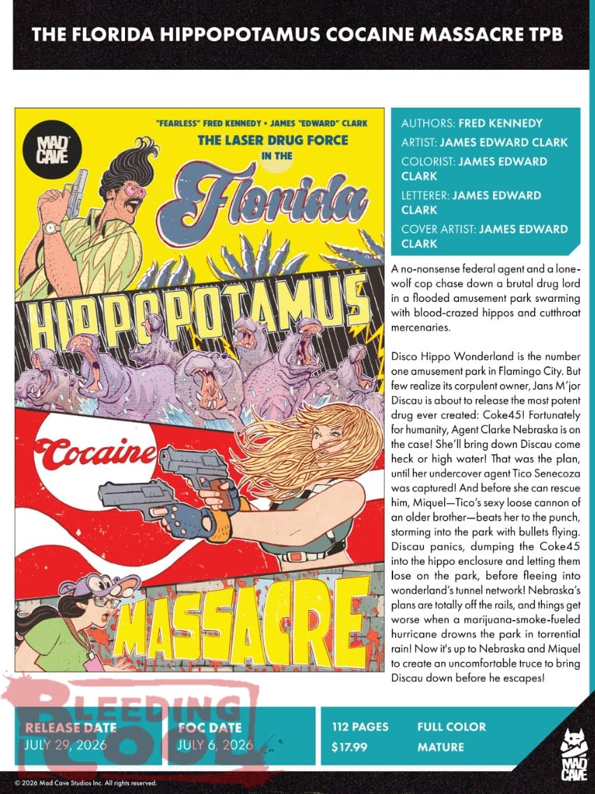 Mad Cave Studios July 2026 Solicits And Solicitations