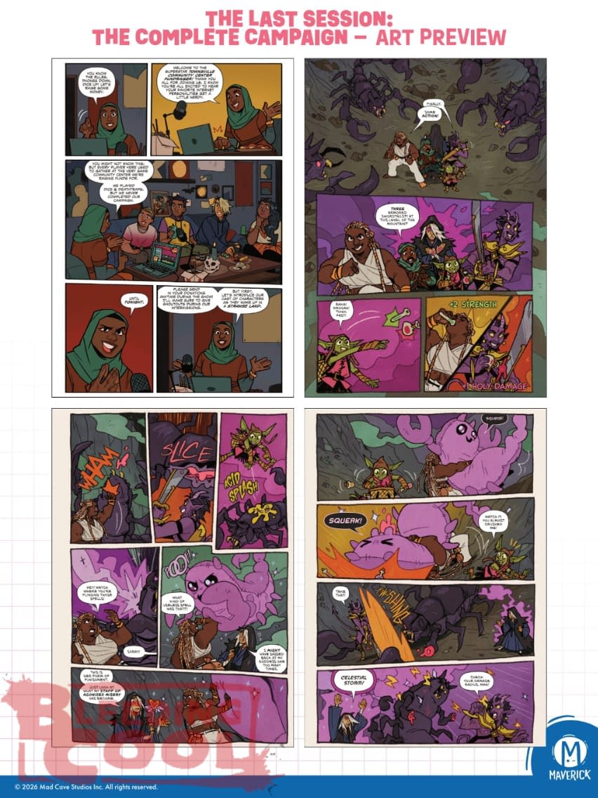 Mad Cave Studios July 2026 Solicits And Solicitations