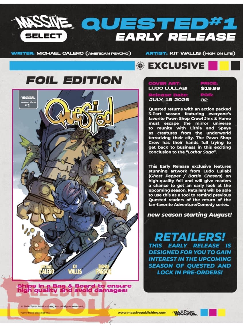 Massive Indies July 2026 Solicits And Solicitations