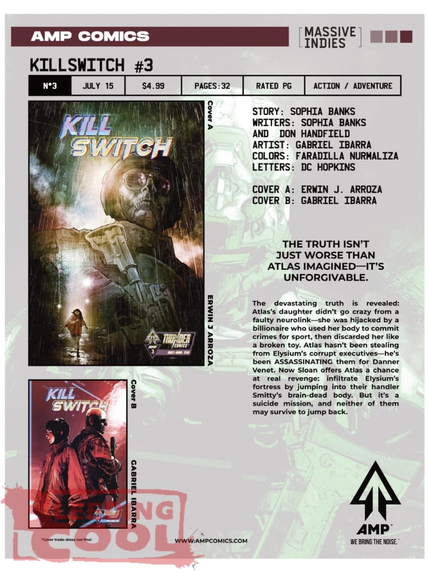 Massive Indies July 2026 Solicits And Solicitations