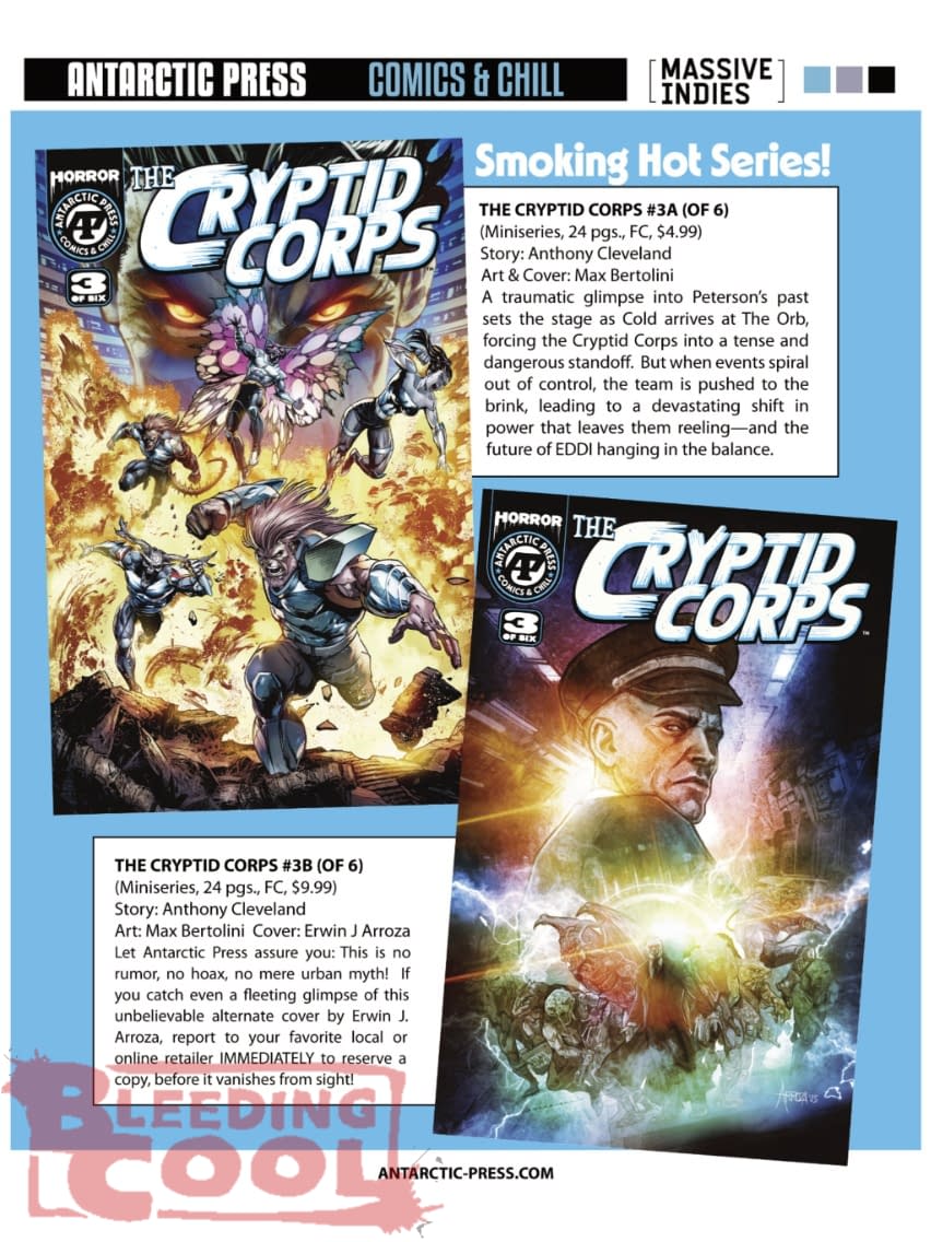 Massive Indies July 2026 Solicits And Solicitations