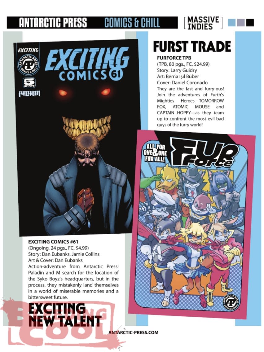 Massive Indies July 2026 Solicits And Solicitations