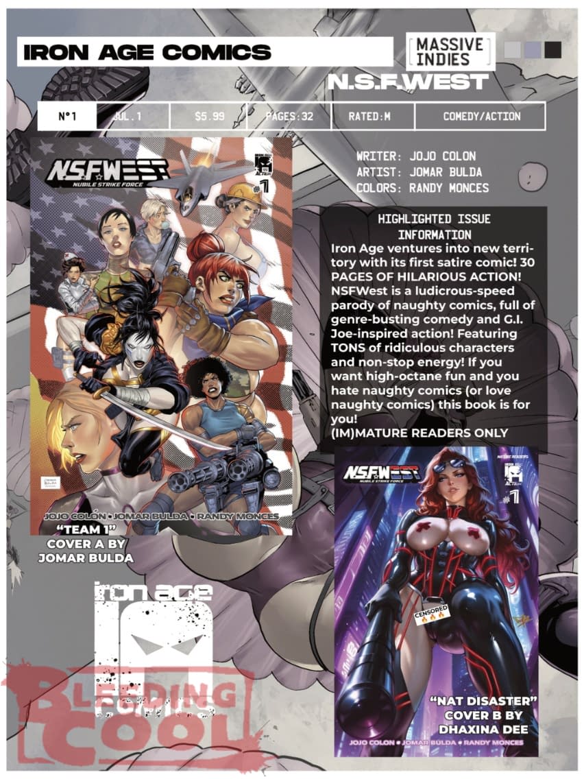 Massive Indies July 2026 Solicits And Solicitations