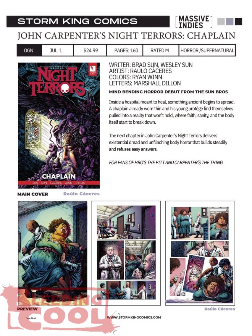 Massive Indies July 2026 Solicits And Solicitations