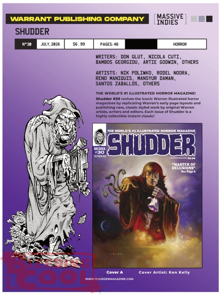 Massive Indies July 2026 Solicits And Solicitations
