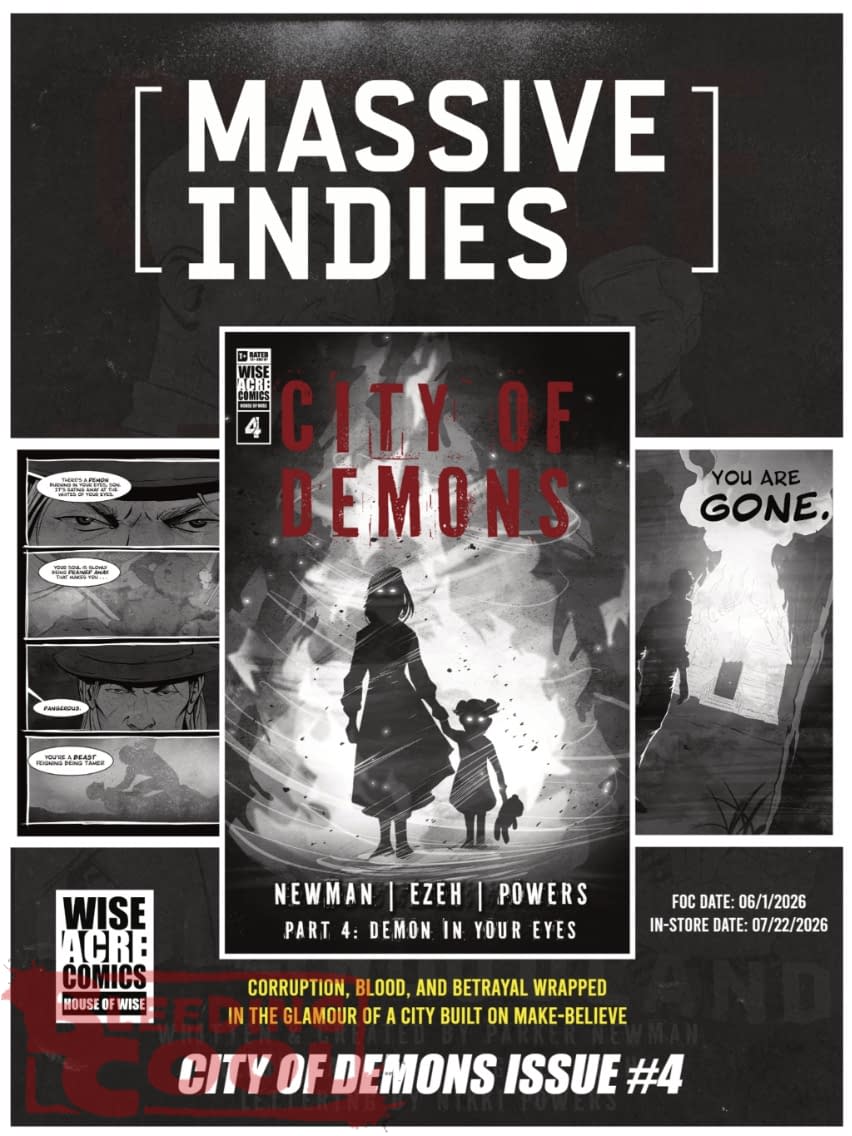 Massive Indies July 2026 Solicits And Solicitations