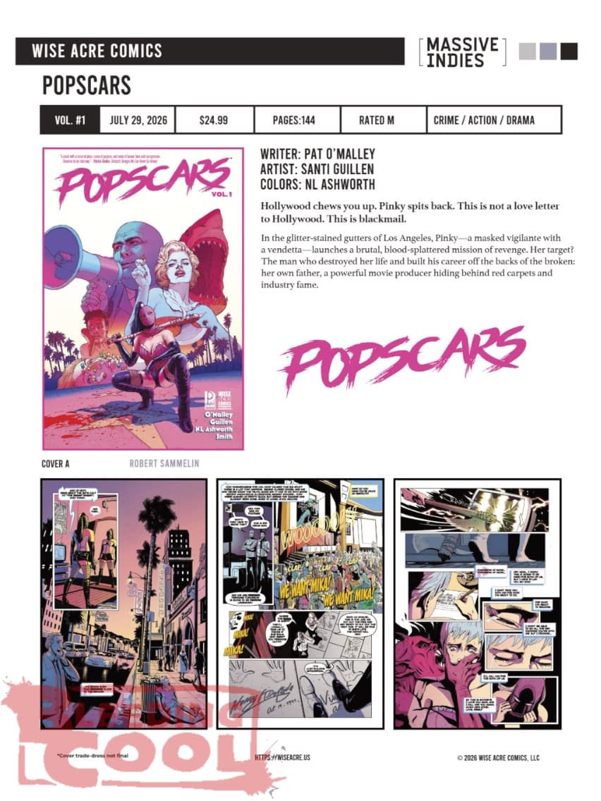 Massive Indies July 2026 Solicits And Solicitations