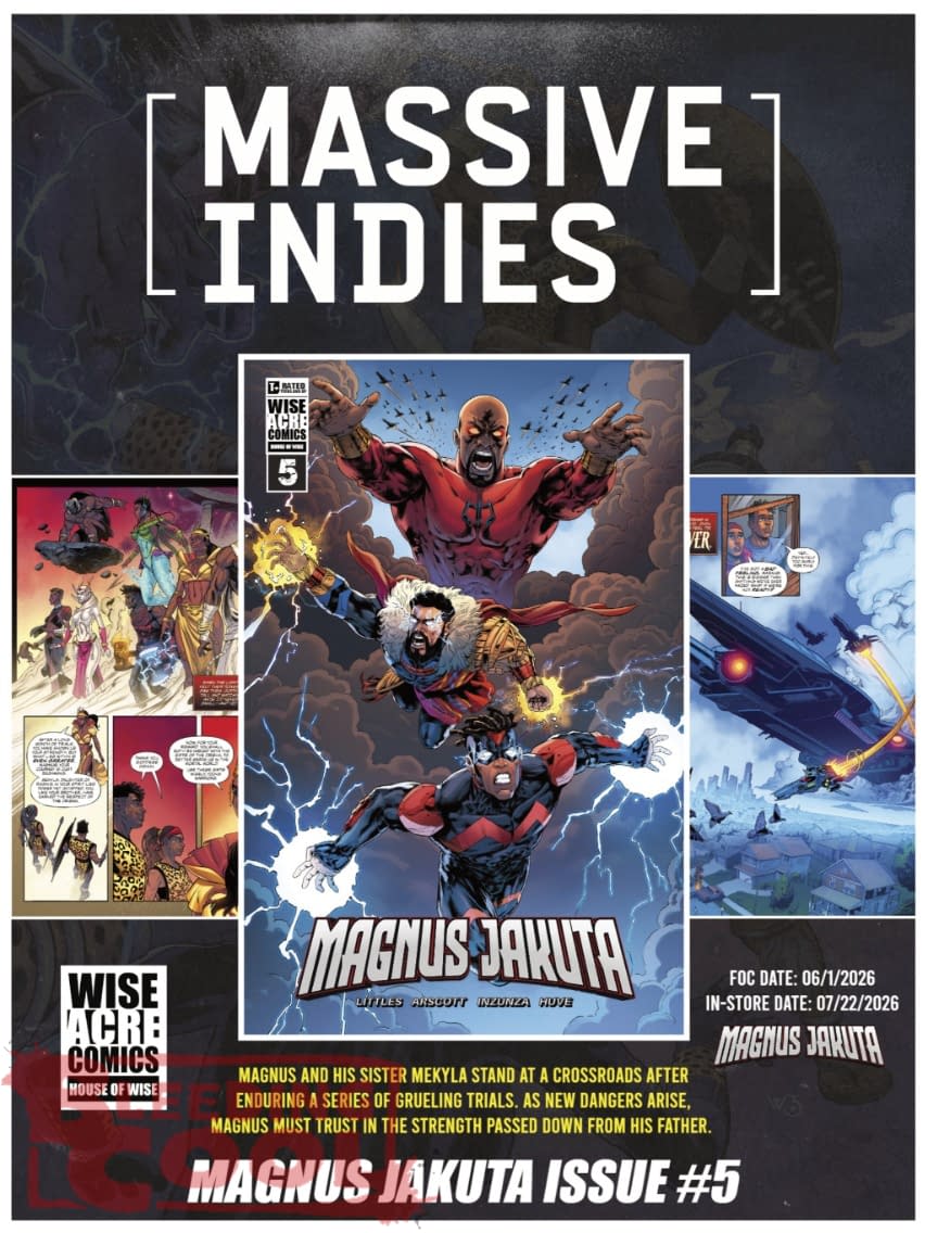 Massive Indies July 2026 Solicits And Solicitations