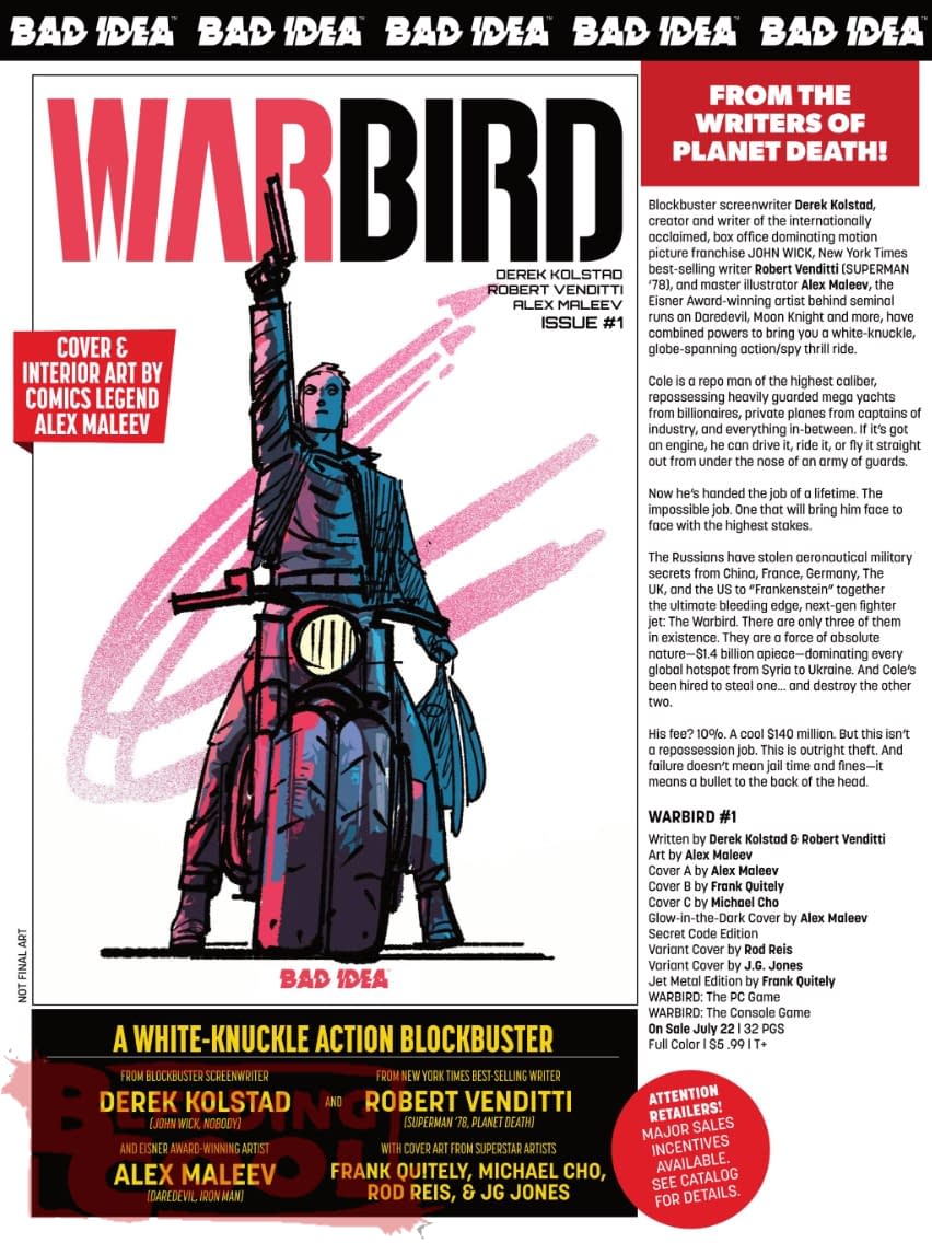 Bad Idea Comics July 2026 Full Solicits And Solicitations