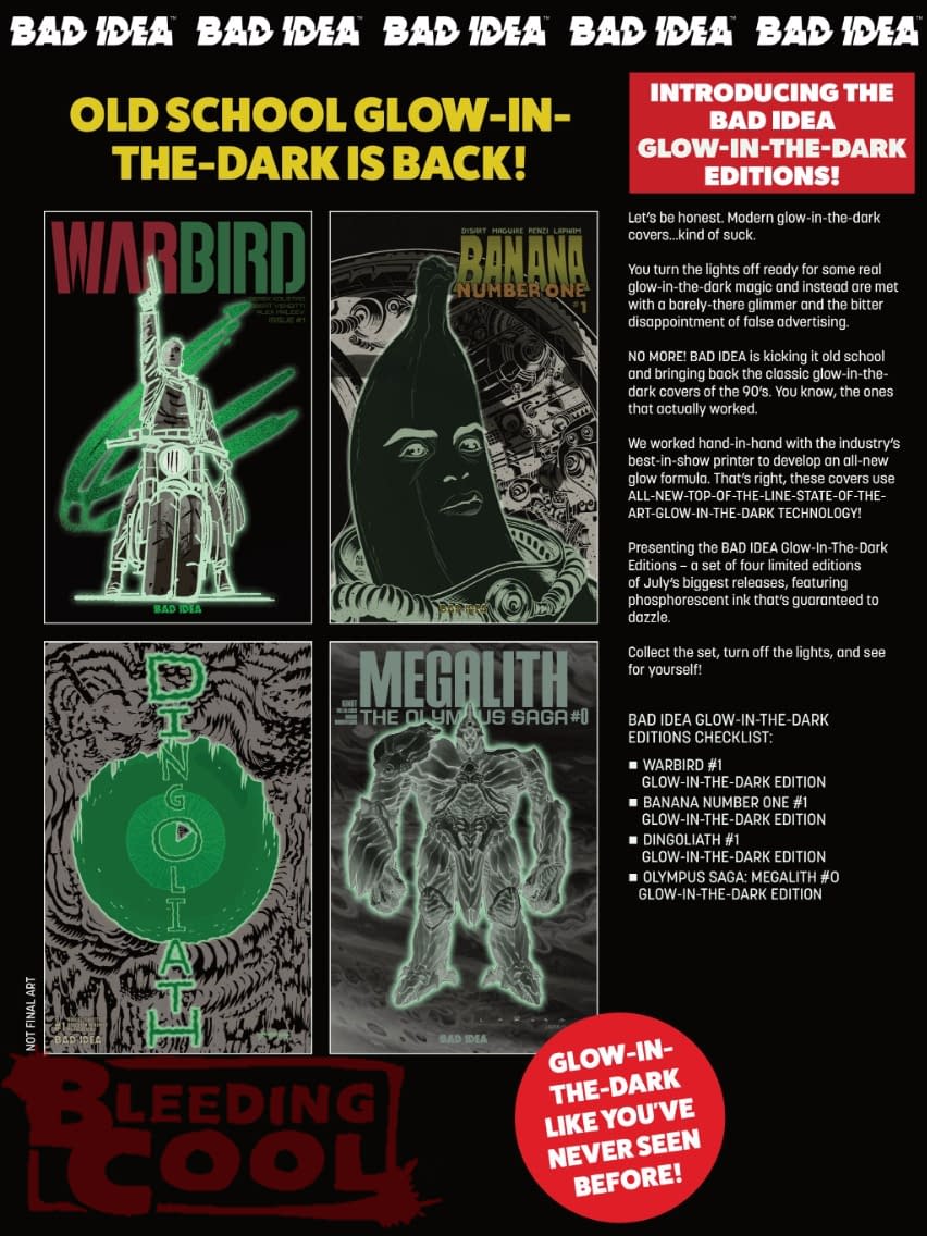 Bad Idea Comics July 2026 Full Solicits And Solicitations