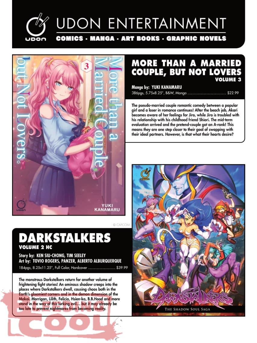 Udon July 2026 Solicits And Solicitations