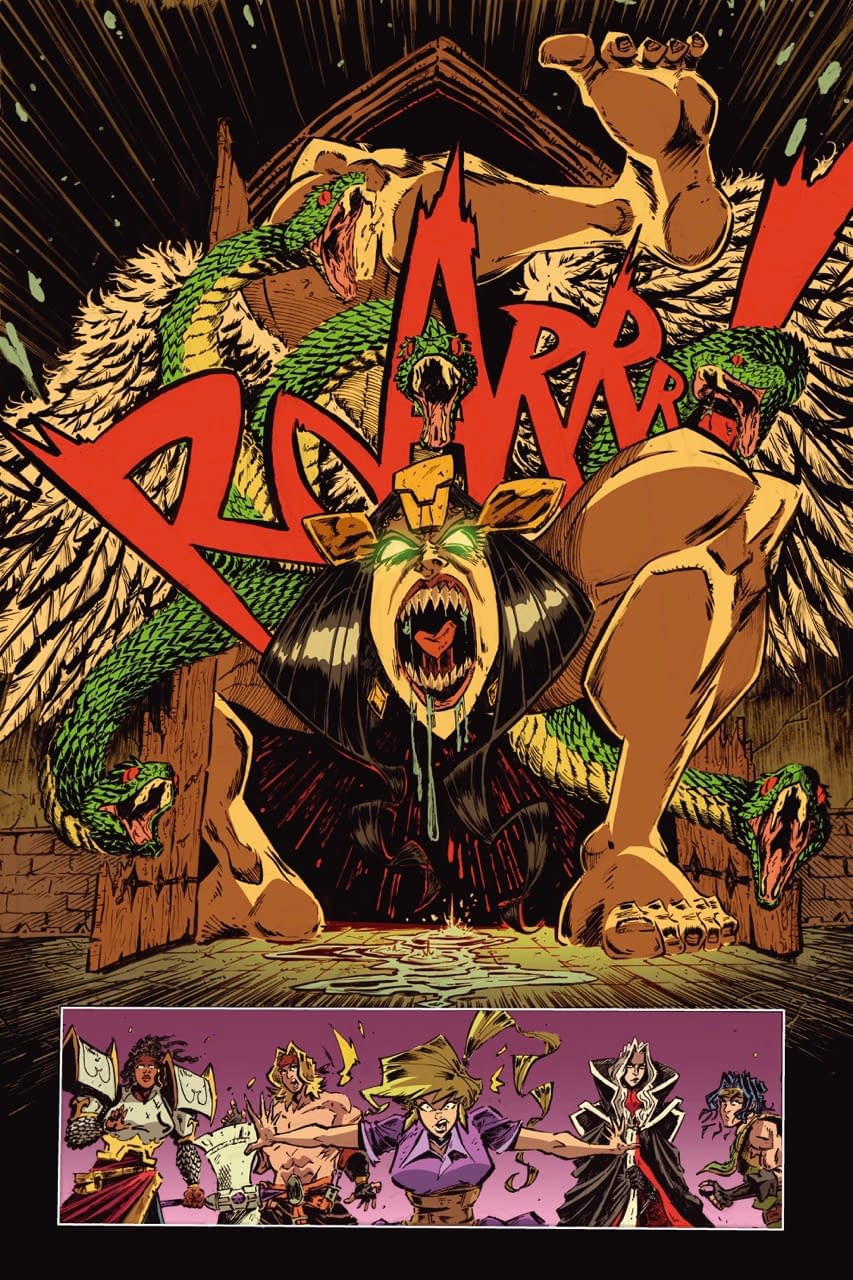 Vampire Survivors: The Comic by by David Hazan of the medieval noir comic series, Nottingham, and drawn by Jimmy Kucaj