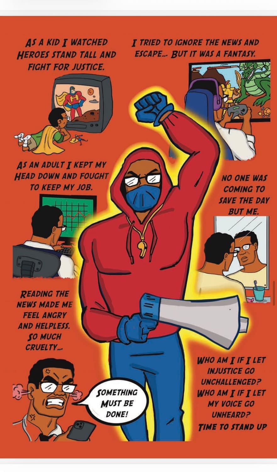 Times Like These, Bill Sienkiewicz, Emil Ferris & Peter Kuper Protest