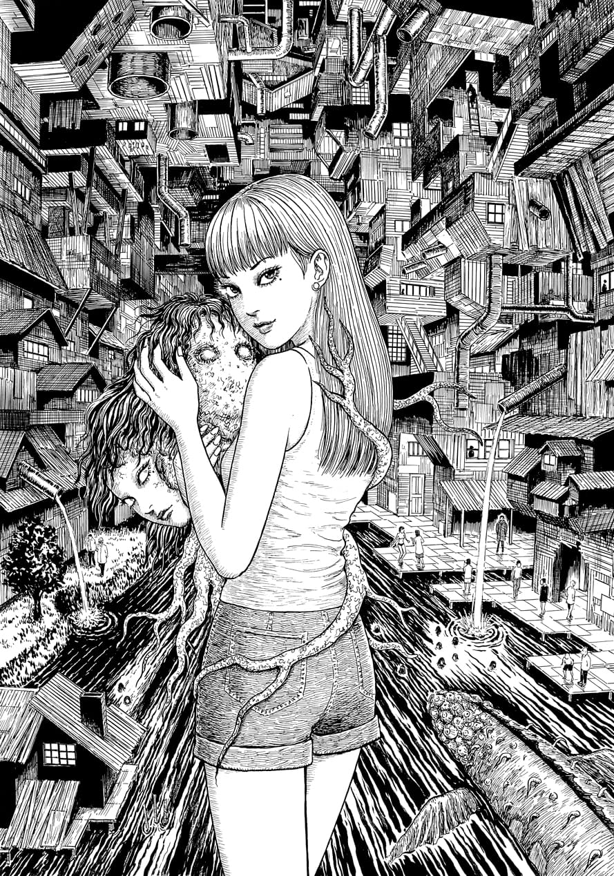 A Look Inside Midnight Spider-Man As A Junji Ito-Inspired Manga Horror