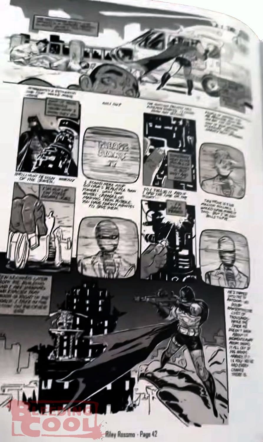 Nick Dragotta And More Recreate Frank Miller's Dark Knight Returns