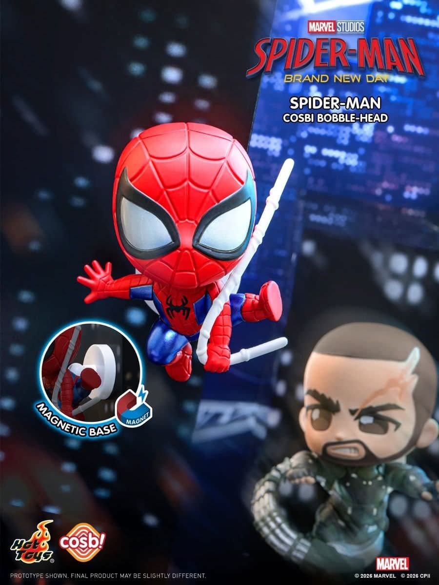 Hot Toys Unveils Spider-Man: Brand New Day Cosbi Bobble-Head Set