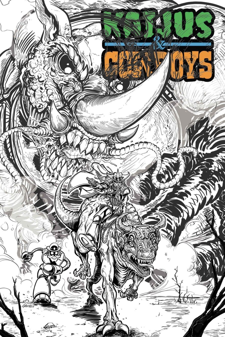 Kaijus & Cowboys Launches In Cambrian Comics' Full July 2026 Solicits