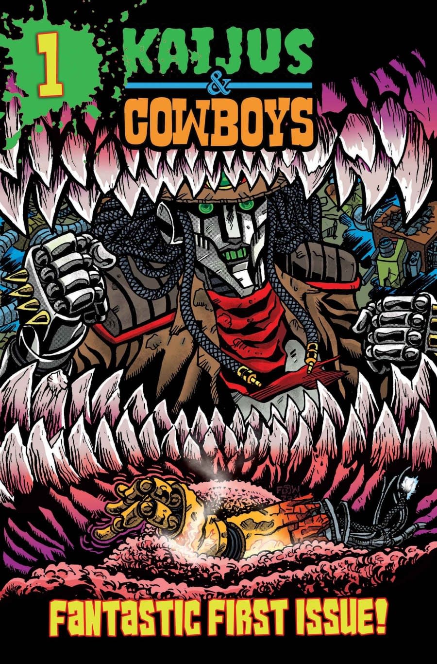 Kaijus & Cowboys Launches In Cambrian Comics' Full July 2026 Solicits