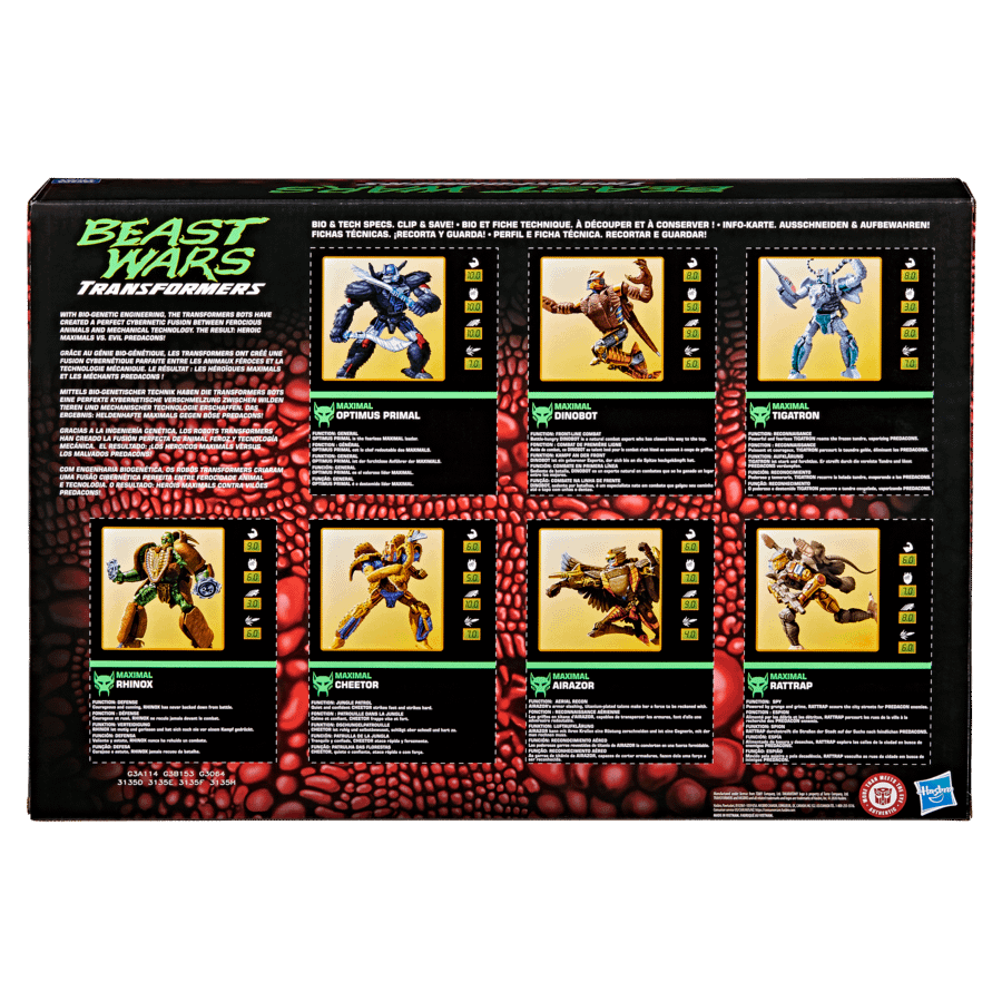 Transformers: Beast Wars 30th Anniversary Maximal Collection Arrives