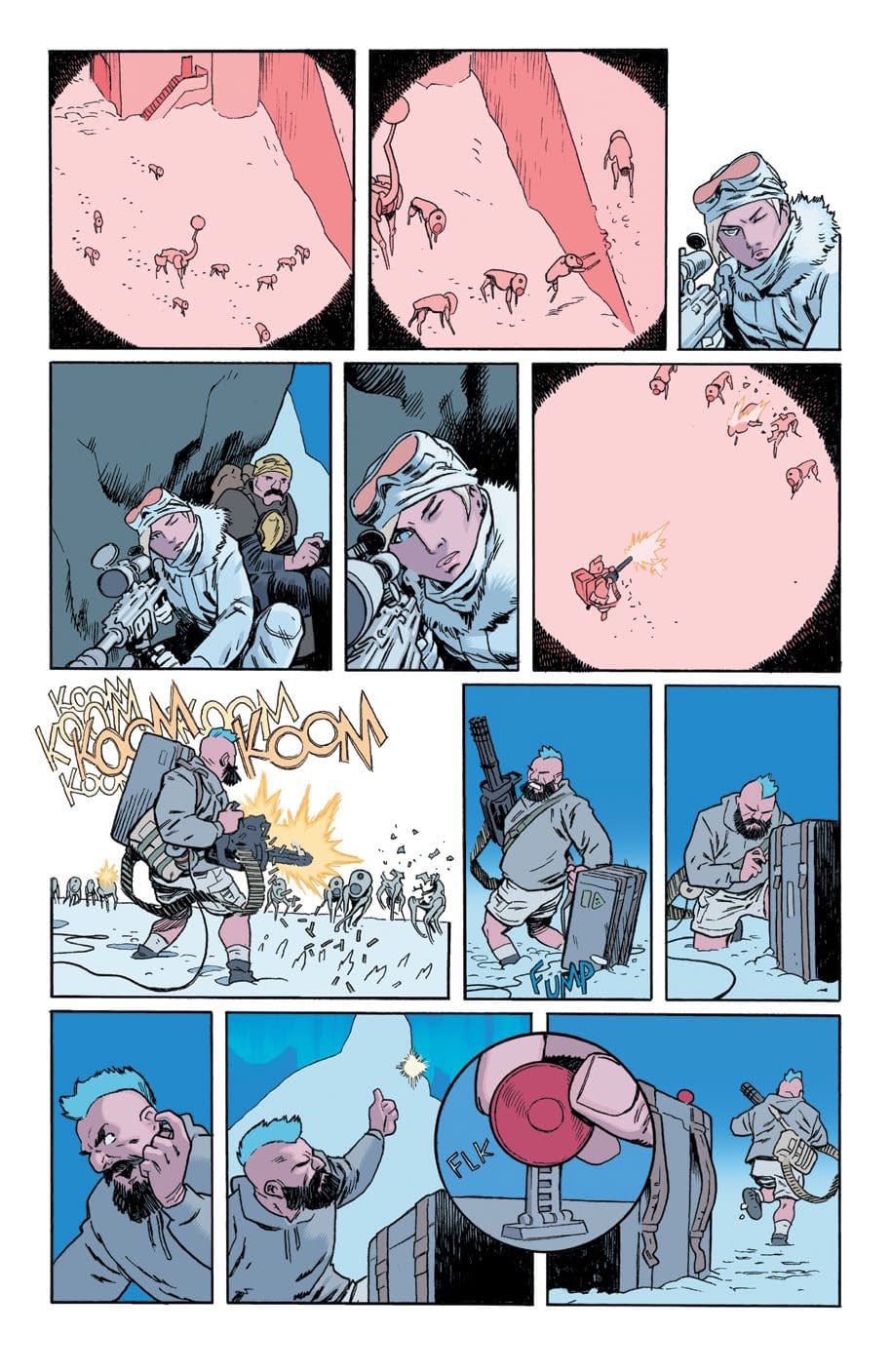 Flux House Presents, A New Comics Anthology by Matt Kindt and Friends
