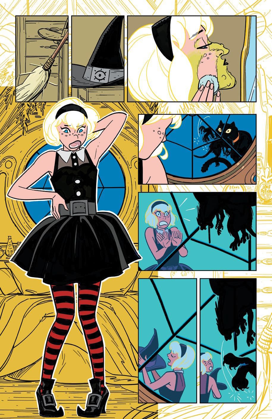 First Look Inside Corinna Bechko & Kano's Sabrina The Teenage Witch #1