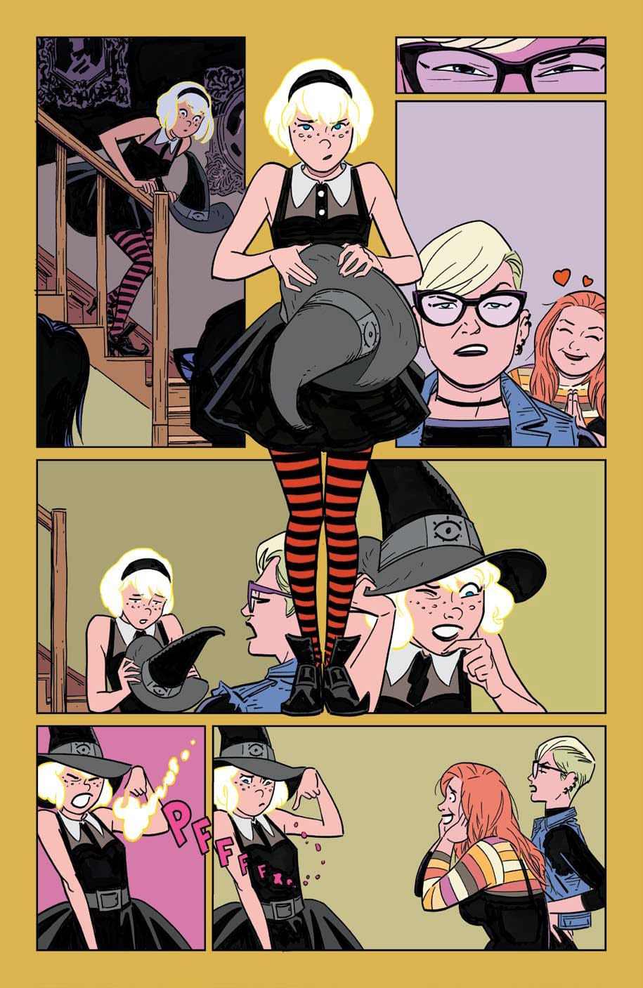 First Look Inside Corinna Bechko & Kano's Sabrina The Teenage Witch #1